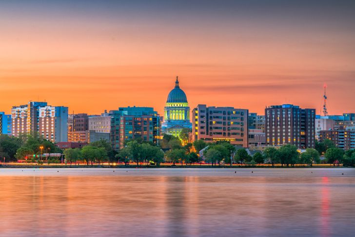 A view of Madison, Wisconsin