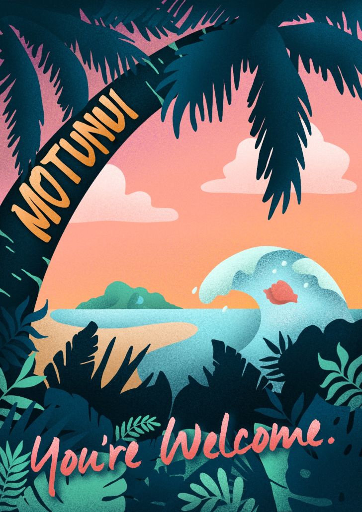 A Disney-inspired poster
