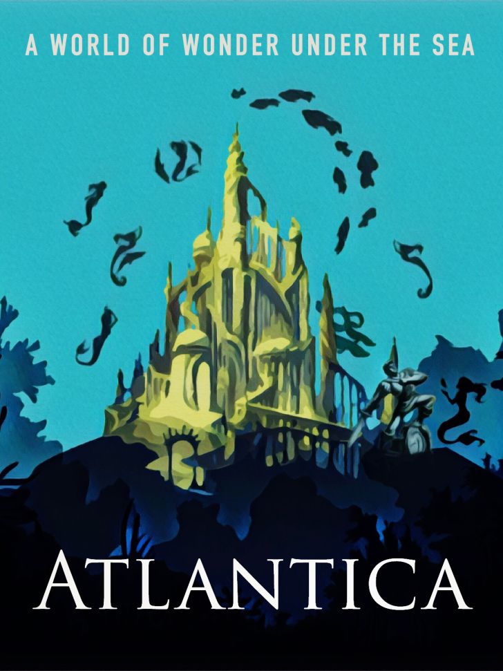 An Atlantica travel poster