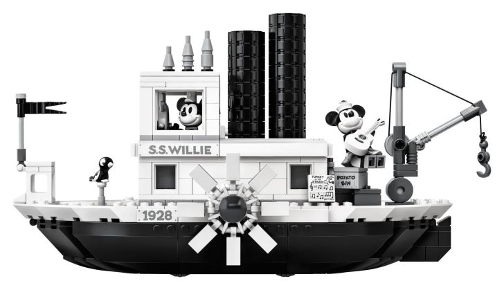 LEGO's Steamboat Willie set