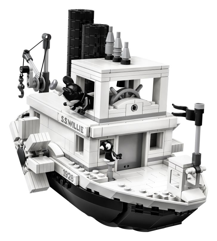 LEGO's Steamboat Willie set