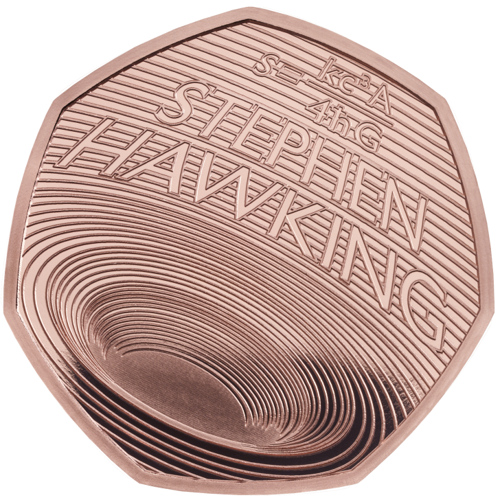 A different Stephen Hawking coin