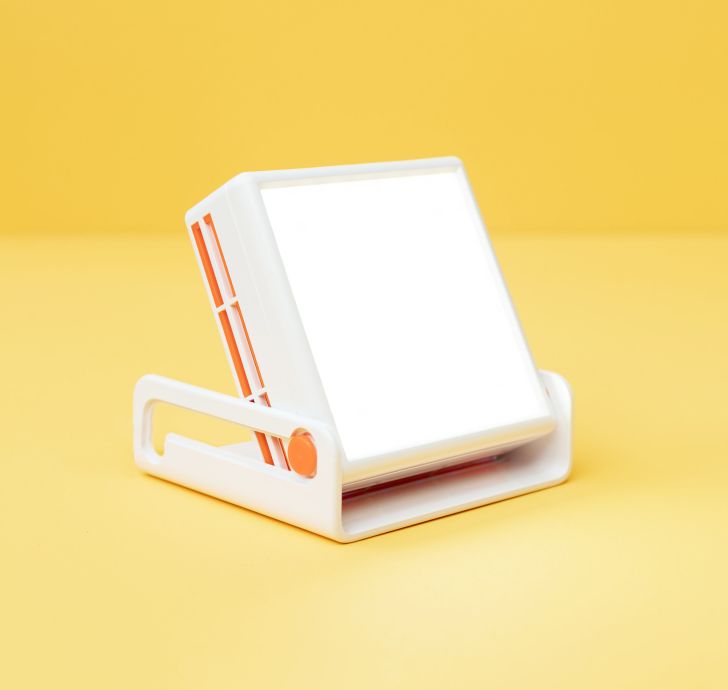 A Luxy light therapy lamp from Circadian Optics