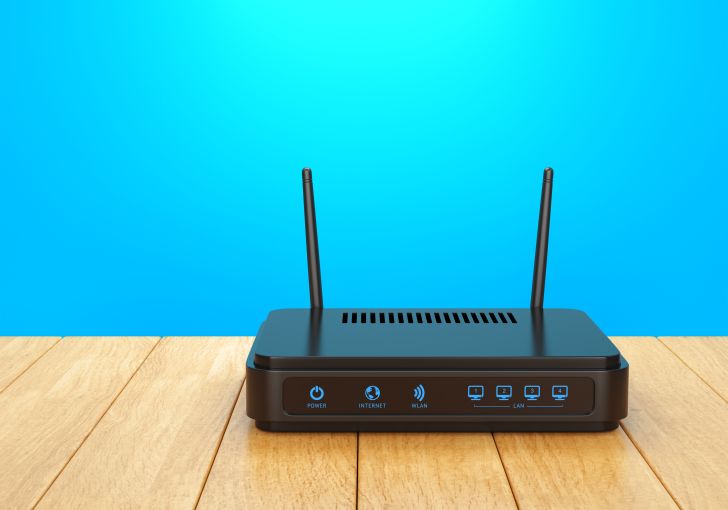 Internet router.