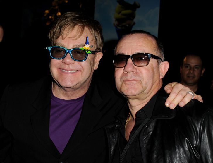 Elton John and Bernie Taupin attend an event in 2011.