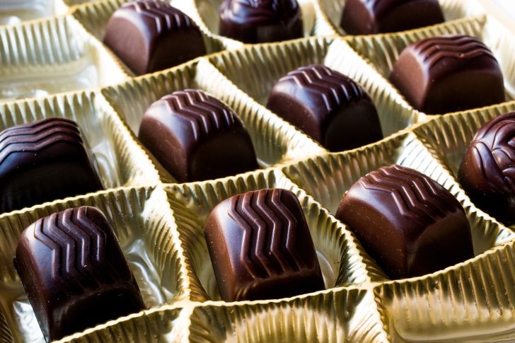 Box of cherry cordials.