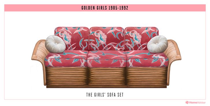 The Golden Girls couch