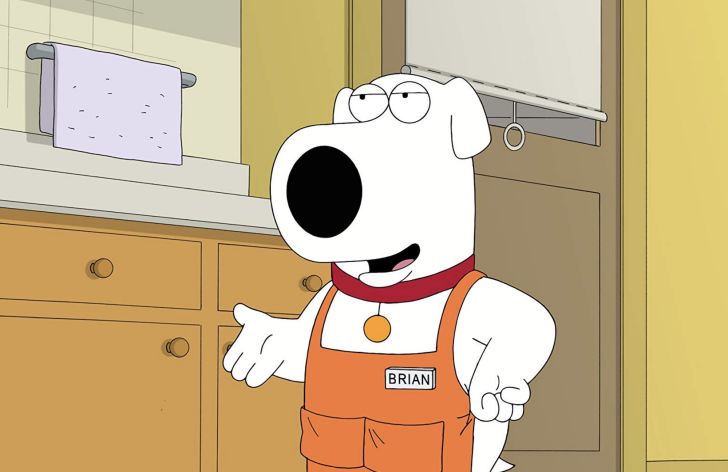 Seth MacFarlane voices Brian the dog on 'Family Guy'