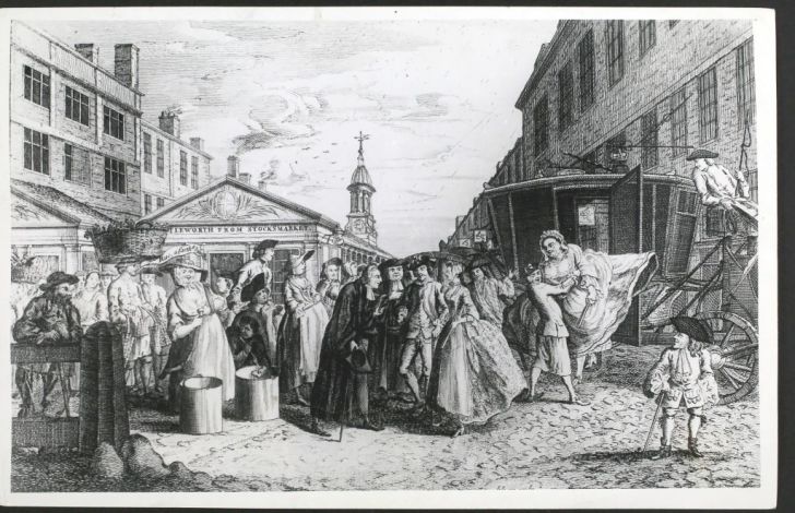 An 18th Century Fleet Wedding—a marriage performed without banns or license at the Fleet Prison, London by unprincipled clerics