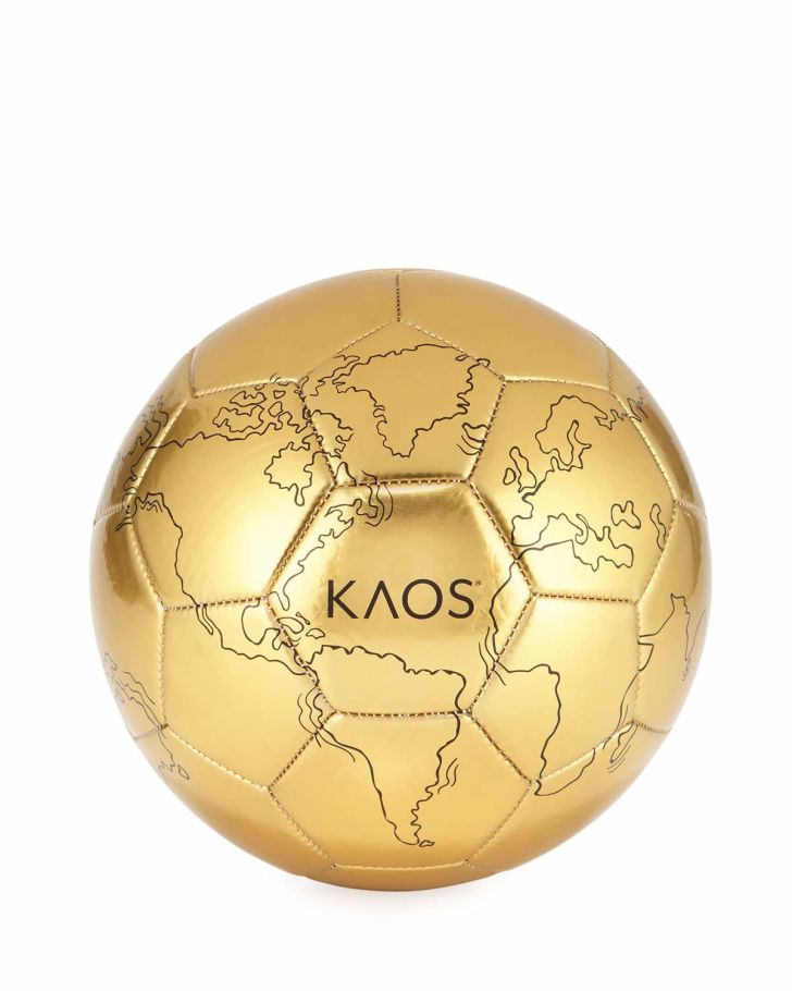 gold kaos soccer ball