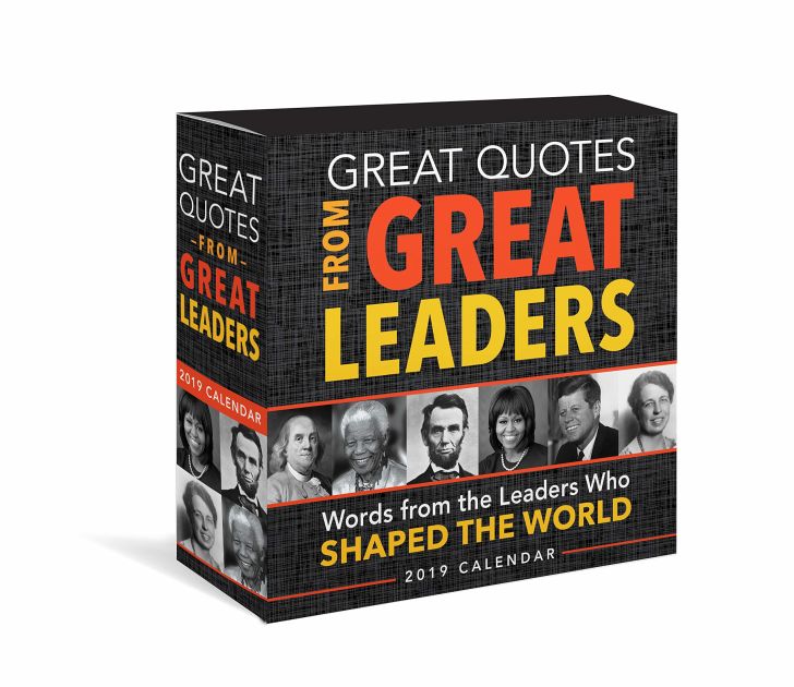 Great Quotes for Great Leaders Calendar