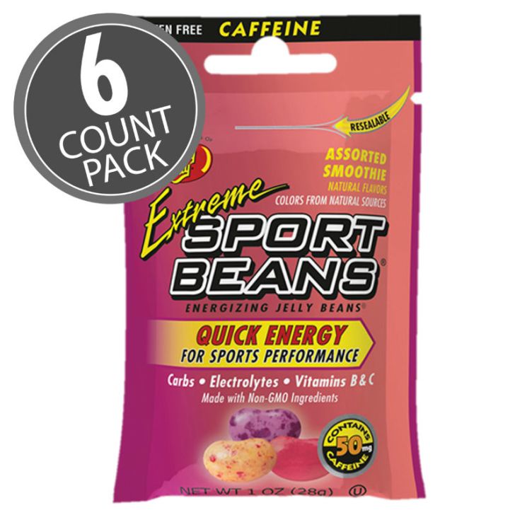 A look at the packaging for the Extreme Sport Beans from Jelly Belly