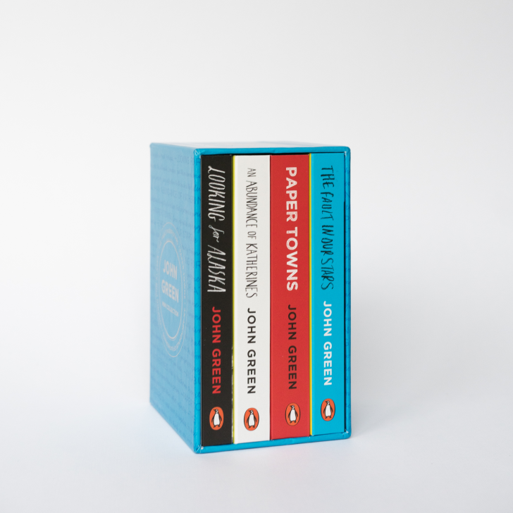 A boxed set of John Green novels released as Penguin Minis