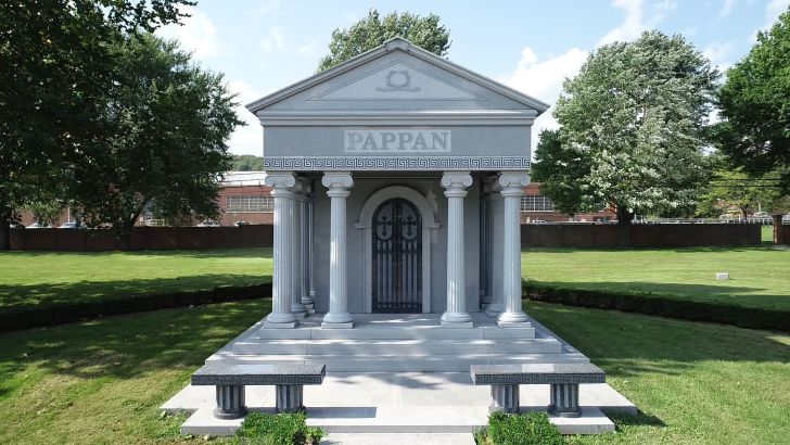 A family mausoleum