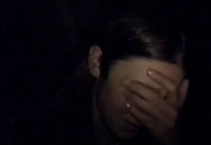 A screen shot from the MTV reality series 'Fear'