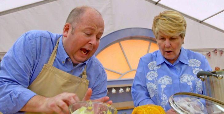 Sandi Toksvig in 'The Great British Bake Off'