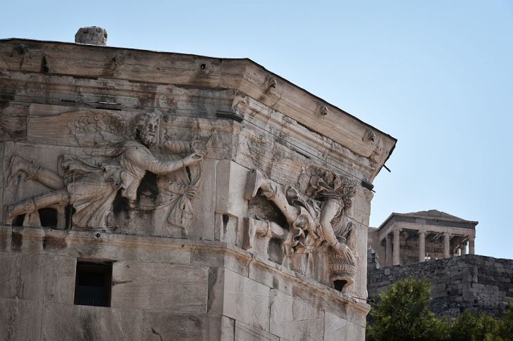 The Tower of Winds in Athens