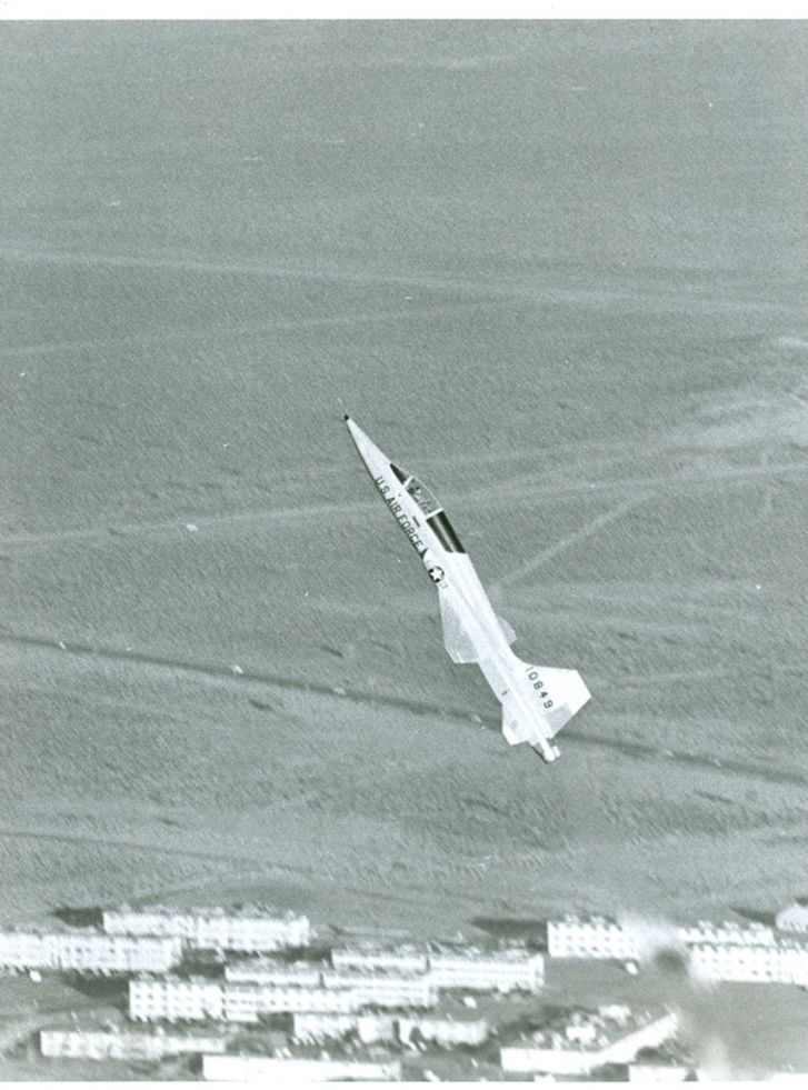 A plane takes off at a steep incline