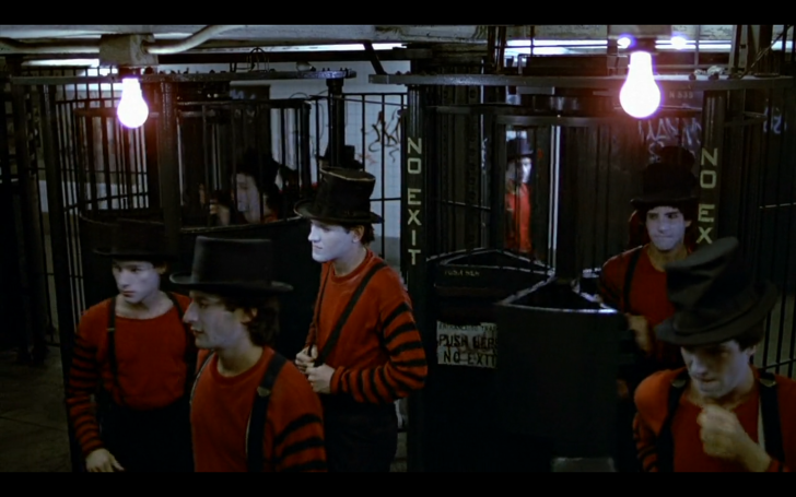 A scene from Walter Hill's 'The Warriors' (1979)