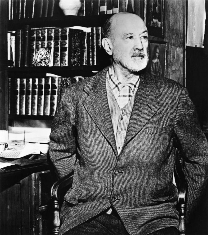 Photo of Charles Ives.