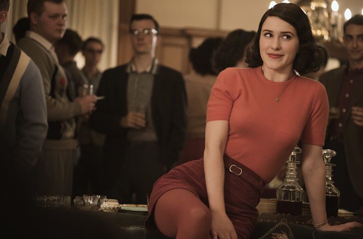 Rachel Brosnahan in 'The Marvelous Mrs. Maisel'