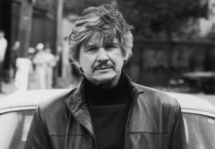 American film actor Charles Bronson in 1985