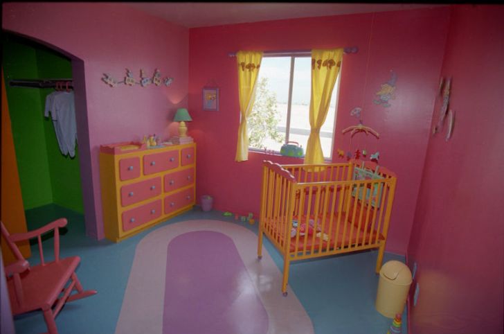 A look at Maggie Simpson's nursery