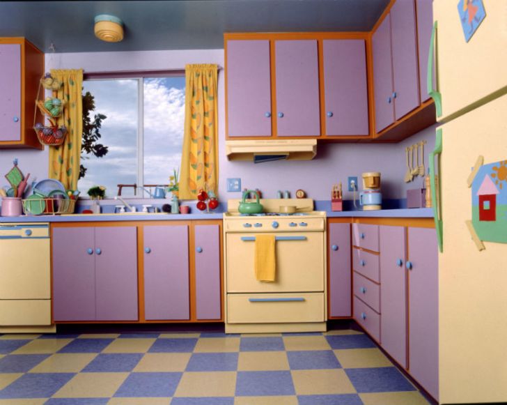 A look at the design of the Simpsons' kitchen
