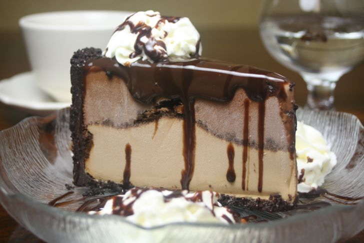 image of a slice of ice cream cake