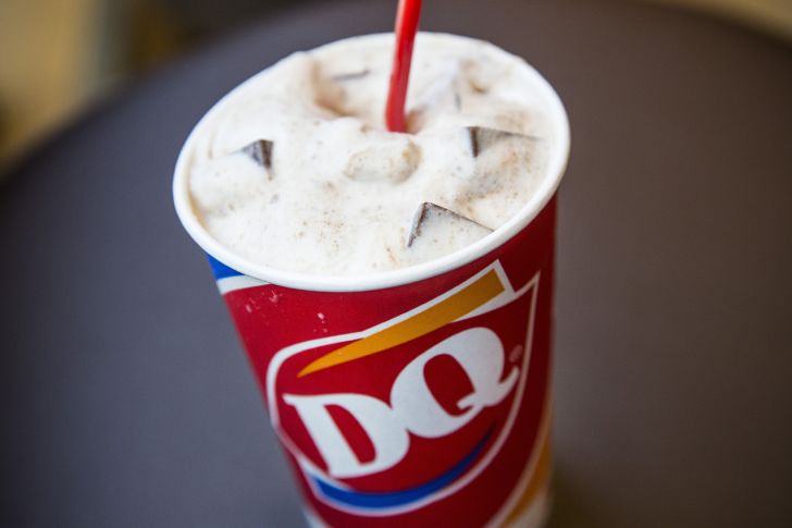 the one image of a Dairy Queen blizzard available on stock photo websites