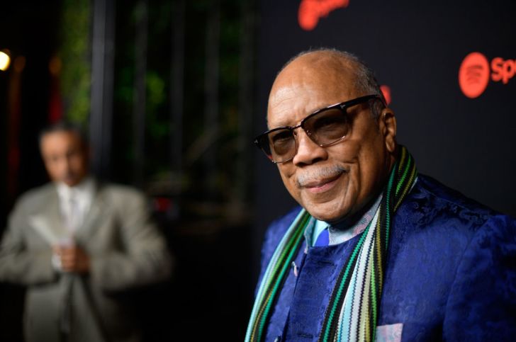 Music producer Quincy Jones attends Spotify's Inaugural Secret Genius Awards hosted by Lizzo at Vibiana on November 1, 2017 in Los Angeles, California