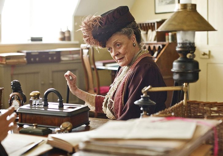 Maggie Smith in 'Downton Abbey'