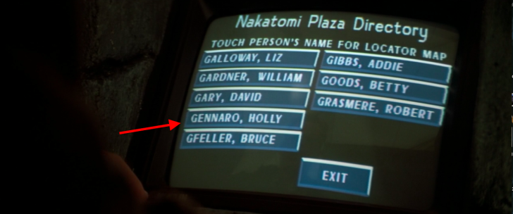A screen grab from 'Die Hard' (1988)