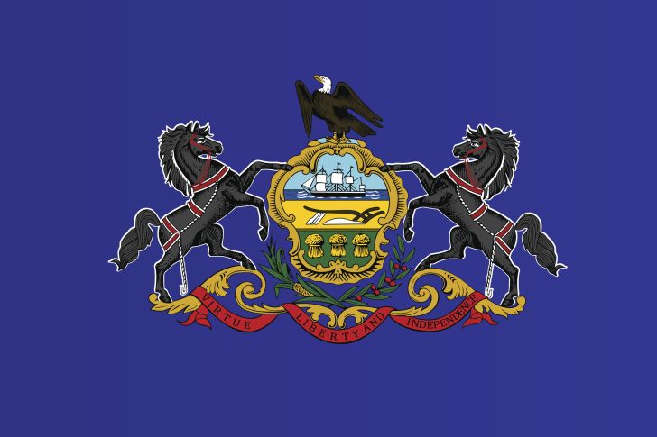 Pennsylvania flag
