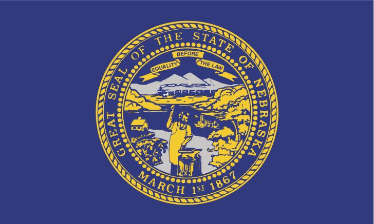 Nebraska state flag