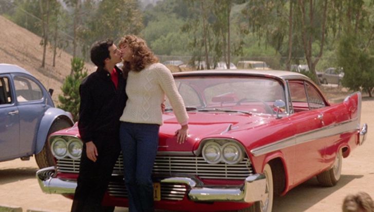 Alexandra Paul and Keith Gordon in 'Christine' (1983)