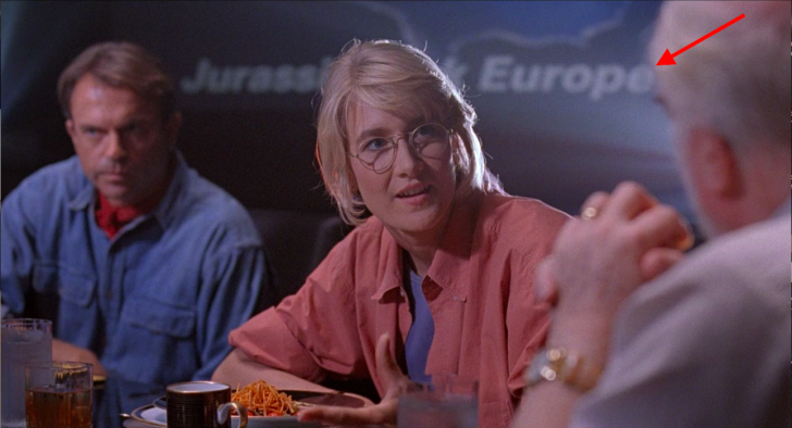A screen grab from 'Jurassic Park' (1993)