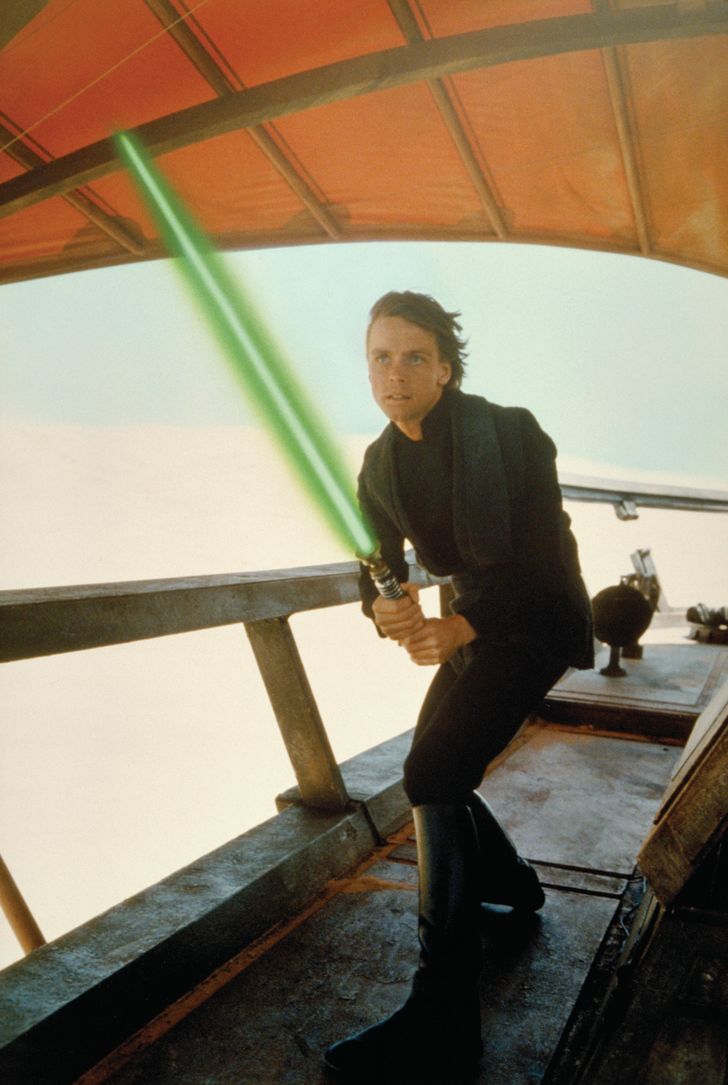 Mark Hamill stars as Luke Skywalker