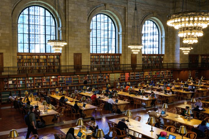 The New York Public Library Main Reading Room