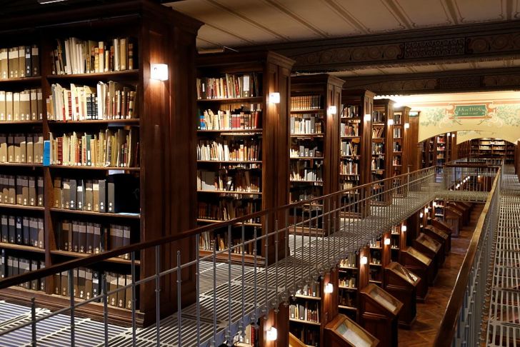 General stacks of the Bibliotheque nationale de France