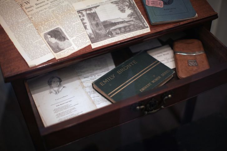 Charlotte Brontë's writing desk in Haworth.