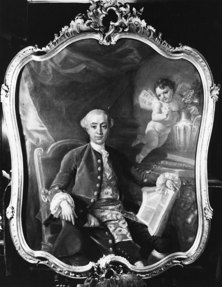 Venetian-born adventurer, abbe, alchemist, cabalist, magician, gambler, violinist and womaniser Giovanni Giacomo Casanova