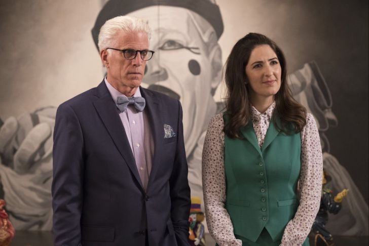 Ted Danson and D'Arcy Carden in 'The Good Place'