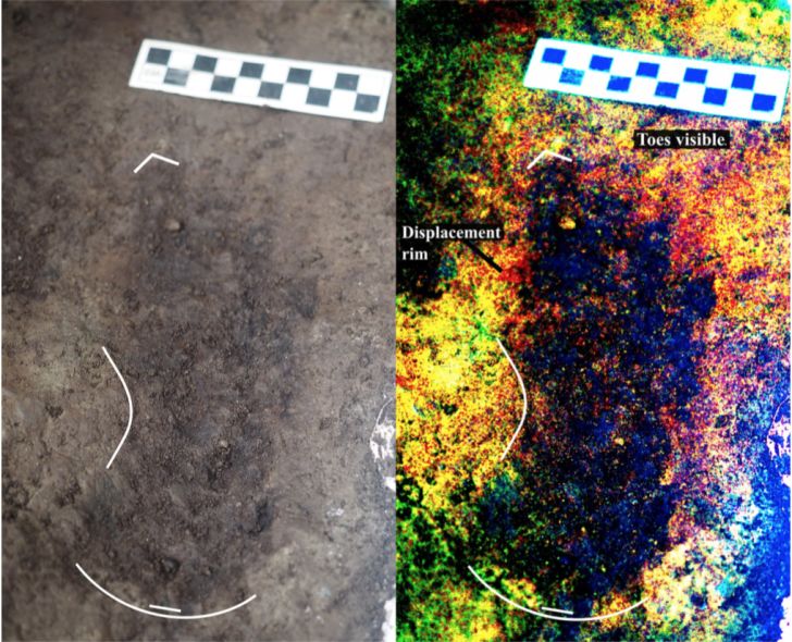 A 13,000-year-old human footprint on Calvert Island, British Columbia, Canada A 13,000-year-old human footprint on Calvert Island, British Columbia, Canada