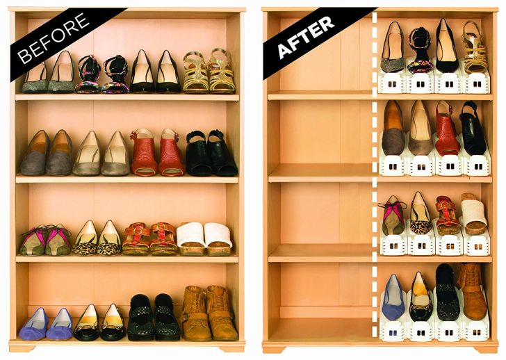 Shoe Slotz Space Saver, six piece set
