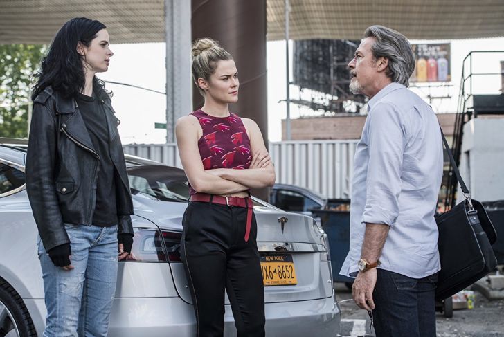 James McCaffrey, Krysten Ritter, and Rachael Taylor in 'Jessica Jones'