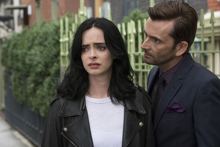 David Tennant and Krysten Ritter in 'Jessica Jones'