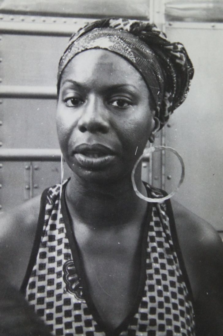A photo of Nina Simone circa 1969