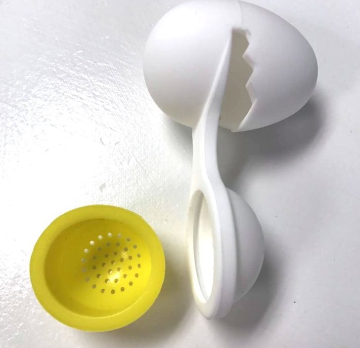 cracked egg tea infuser