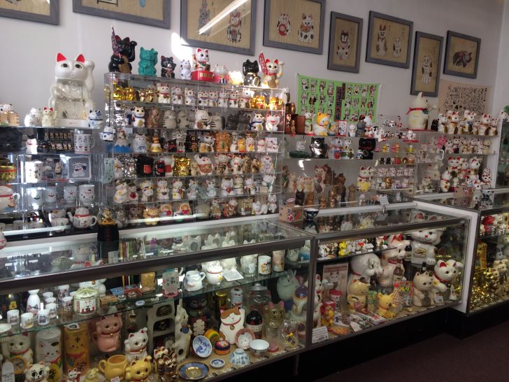 The Lucky Cat Museum in Cincinnati, Ohio